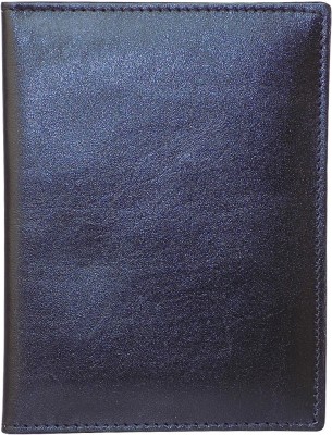 Style 98 Genuine Leather Unisex Passport Holder(Maroon)
