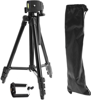 CASADOMANI High Quality 3120 Portable tripod||360 degree tripod|| Foldable triopod|| Camera stand|| Mobile Tripod|| Aluminum Portable tripod|| Camera mount|| Extendable tripod||Three-Dimensional Head & Quick Release Plate Tripod(Black, Supports Up to 1500 g)