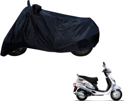 THE REAL ARV Two Wheeler Cover for Mahindra(Duro, Black)