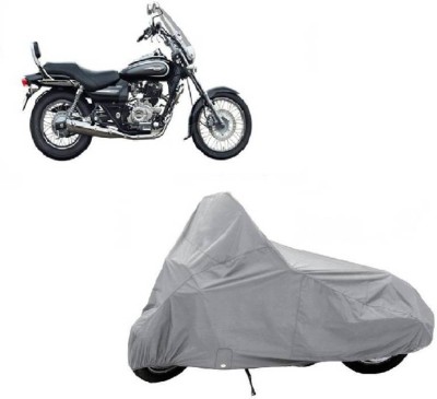 ANLOPE Two Wheeler Cover for Bajaj(Avenger 220 Street, Silver)