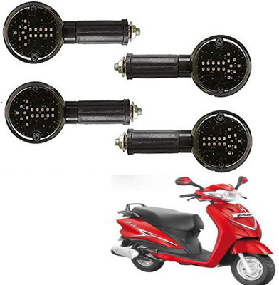 BRPEARl Front, Rear, Side LED Indicator Light for Honda CB Trigger(Red, Yellow)