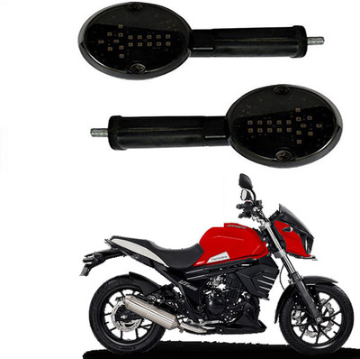 RWT Front, Rear, Side LED Indicator Light for Mahindra Mojo(Red, Yellow)