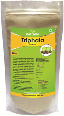 

Biotrex Nutraceuticals Triphala Herbal Powder(200 g)