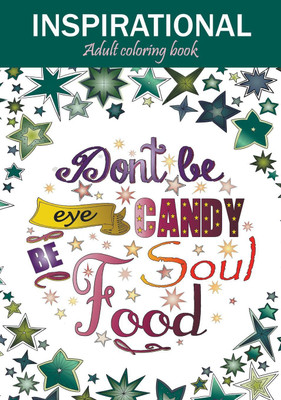 Inspirational Adult Coloring Book(English, Hardcover, Design Blush)