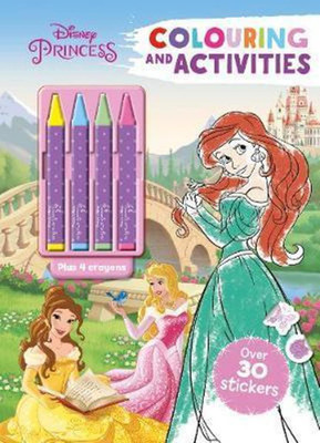 Disney Princess Colouring and Activities(English, Mixed media product, Parragon Books Ltd)