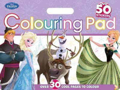 Disney Frozen Colouring Floor Pad(English, Paperback, Parragon Books Ltd)