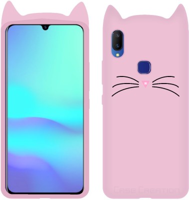 CASE CREATION Back Cover for Vivo V11i(Pink, Shock Proof, Pack of: 1)