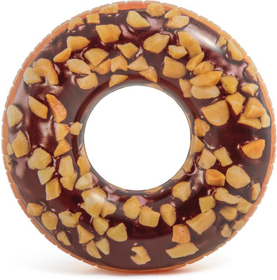 INTEX SWIMMING INFLATABLE DONUT RING/ TUBE FOR KIDS & ADULTS. Inflatable Pool Accessory(Multicolor)