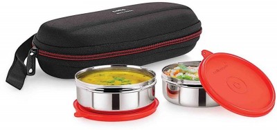 cello Super Steel 2 Containers Lunch Box(600 ml, Thermoware)