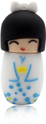 PANKREETI PDO41 Japanese Doll Kimono Girl Fancy Cartoon Designer 128 GB Pen Drive(Multicolor)