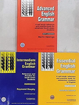 Cambridge Essential + Intermediate + Advanced English Grammar (Combo Pack Of 3 Books With Answers)(Paperback, RAYMOND MURPHY, MARTIN HEWINGS) Cambridge Essential + Intermediate + Advanced English Grammar (Combo Pack Of 3 Books With Answers)(Paperback, RAYMOND MURPHY, MARTIN HEWINGS)