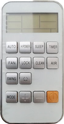 LipiWorld 109 AC Remote Compatible for  AC York Remote Controller(White)