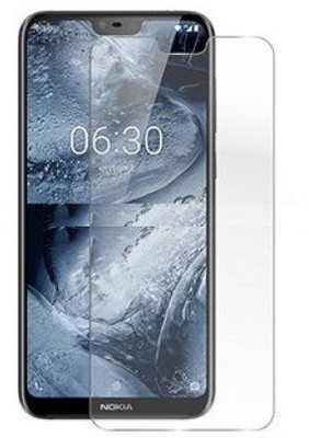 SAMARA Tempered Glass Guard for Nokia 6.1 Plus(Pack of 1)