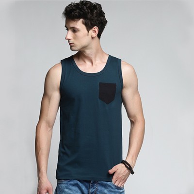 Trends Tower Solid Men Round Neck Green T-Shirt