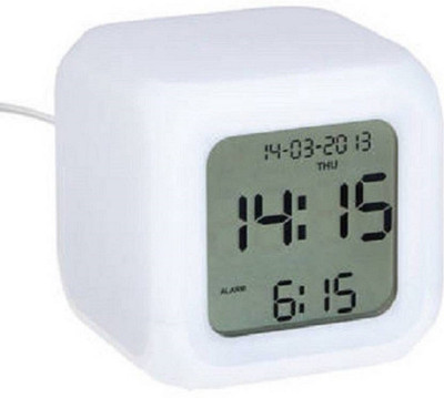 Edeka Digital Multicolor Clock
