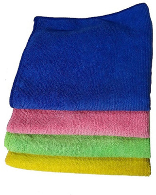 SOMUDEE Dry Microfiber Cleaning Cloth(4 Units)