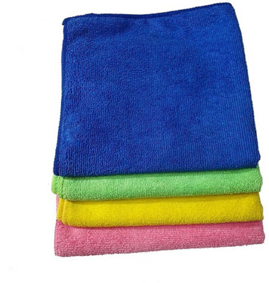 SOMUDEE Wet Microfiber Cleaning Cloth(4 Units)