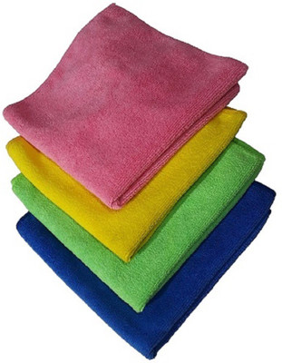 NATURE SKY Wet Microfiber Cleaning Cloth(4 Units)