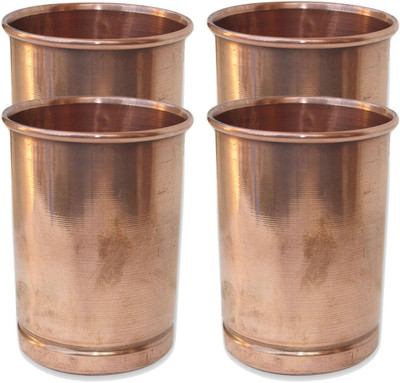20% OFF on Asia Craft TUMBLER-003-4 Glass Set(Copper, 250 ml, Brown, Pack of 4) 20% OFF on Asia Craft TUMBLER-003-4 Glass Set(Copper, 250 ml, Brown, Pack of 4)