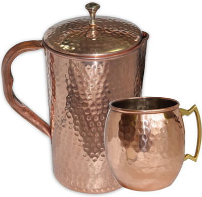 23% OFF on Asia Craft Jug-006-Mug004-1 Jug Glass Set(Copper) 23% OFF on Asia Craft Jug-006-Mug004-1 Jug Glass Set(Copper)