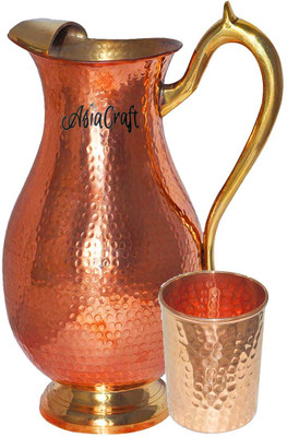 11% OFF on Asia Craft Jug-005-Tumbler004-1 Jug Glass Set(Copper) 11% OFF on Asia Craft Jug-005-Tumbler004-1 Jug Glass Set(Copper)