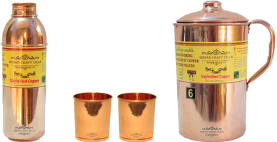 

Indian Craft Villa Water Jug Set(3.4 L, Pack of 4)