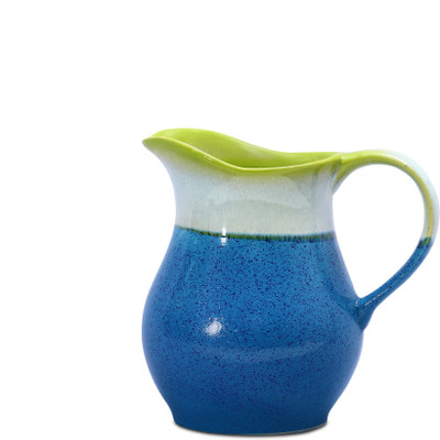 

Caffeine Water Ceramic in Glossy Blue Base and Multicolor Studio (1pc) Water Pitcher(3000 L)