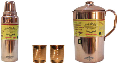 

Indian Craft Villa Water Jug Set(3.4 L, Pack of 4)