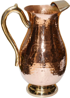 

Veda Home & Lifestyle COPPER HAMMERED Water Jug(1.7 L)