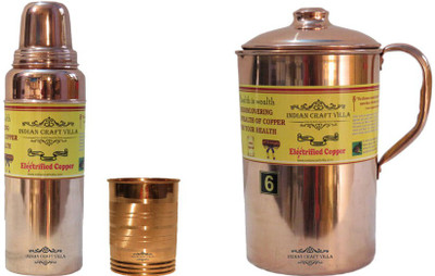 

Indian Craft Villa Water Jug Set(3.1 L, Pack of 3)