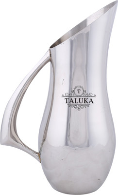 

Taluka (10.8" x 4.8" Inches) Stainless Steel Jug Pipe Handle CAPACITY :- 1500 ML WEIGHT 440 GRAMS Water Jug(1.5 L)