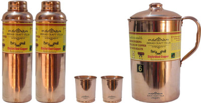 

Indian Craft Villa Water Jug Set(4.1 L, Pack of 5)