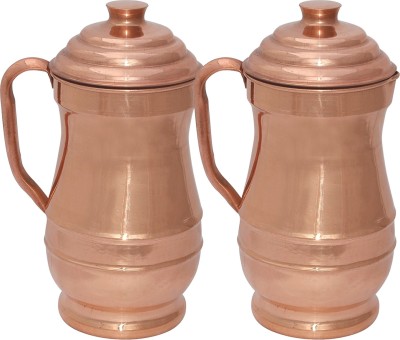 Prisha India Craft 1.9 L Copper Water Jug
