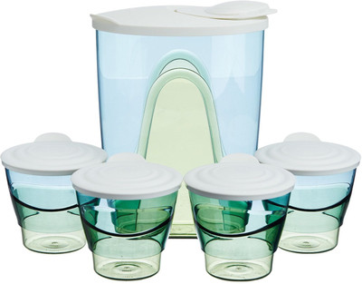 

Tupperware Water Jug Set(1.6 L, 475 L, Pack of 5)