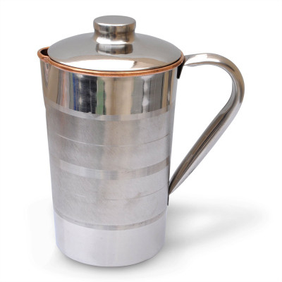 Mayur Exports 1.6 L Water Jug(Steel, Copper)