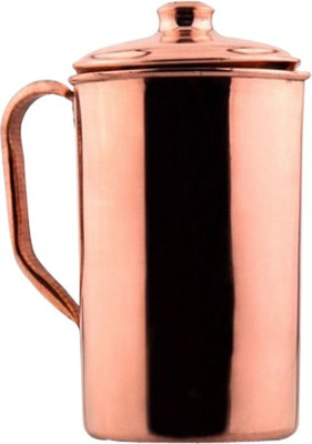 

Terashopee Copper Herbal Plain Water Jug(1.4 L)