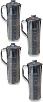 33% OFF on Asia Craft 1.8 L Water Jug(Copper, Pack of 4)