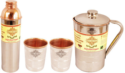 

IndianArtVilla Water Jug(3 L, Pack of 4)