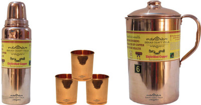 

Indian Craft Villa Water Jug Set(3.7 L, Pack of 5)