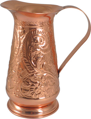 

DakshCraft Solid Engraved Pitcher Water Jug(1 L)