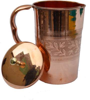 

Veda Home & Lifestyle EMBOSSED COPPER JUG 1 l Water Jug(1 L)