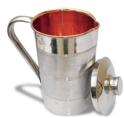 Best Utensils India 1.6 L Water steel copper jug Jug Steel, Copper