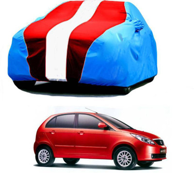Gargi Traders Car Cover For Hyundai Accent (With Mirror Pockets)(Multicolor, For 2017 Models)