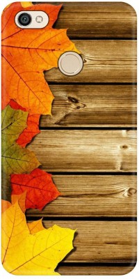 Smutty Back Cover for Mi Redmi Y1, MDI6S - Maple Leaves Print(Multicolor, Hard Case, Pack of: 1)