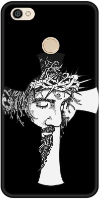 Smutty Back Cover for Mi Redmi Y1, MDI6S - Jesus Print(Multicolor, Hard Case, Pack of: 1)