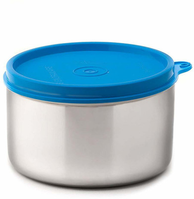 Signoraware Steel Fridge Container  - 500 ml(Blue)