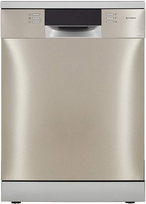 FABER FFSD 8PR 14S Free Standing 14 Place Settings Intensive Kadhai Cleaning| No Pre-rinse Required Dishwasher