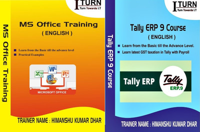 

I Turn Institute MS Office + Tally ERP 9 Video Training(DVD)