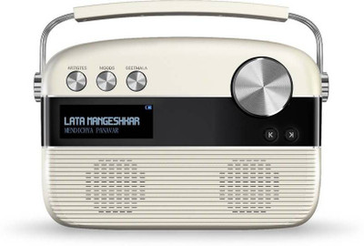 

SAREGAMA CARVAAN Carvaan Marathi FM Radio(White)