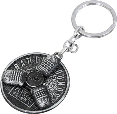 NeoTask PUBG PLAYERUNKNOWN'S BATTLEGROUNDS Revolving Game Level 3 Bag Gamer Metal Key Chain